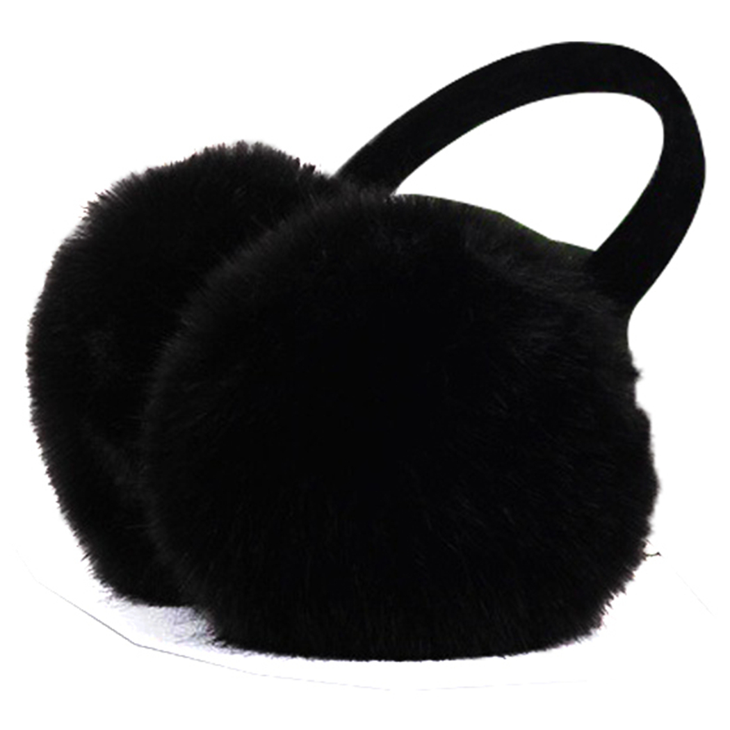 Winter Earmuffs for Women Artificial Fox Hair Cold Weather Ear Muffs