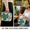 thumbnail image 5 of Pzuqiu White Flower Women Bible Cover with Handle & Zippered Pocket Bible Cases for Woman Qulited Durable Book Case for Standard Size Bibles Book Carrying Case Bibles Protector, 5 of 7