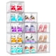 thumbnail image 1 of Organizador de zapatos ARSTPEOE Upgrade Harder, paquete de 12, blanco, 1 of 5