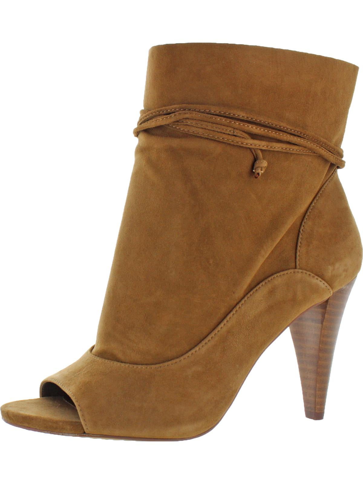 peep toe slouch booties