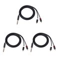 thumbnail image 1 of Cable de Audio OFC Matsuzay adaptador de Conductor de cobre libre de oxígeno PVC punto de bifurcación en forma de Y 3M 3Conjunto, 1 of 6