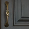 thumbnail image 4 of GlideRite 3 in. Center Classic Braided Cabinet Hardware Pull Handles, Antique Brass, Pack of 10, 4 of 4