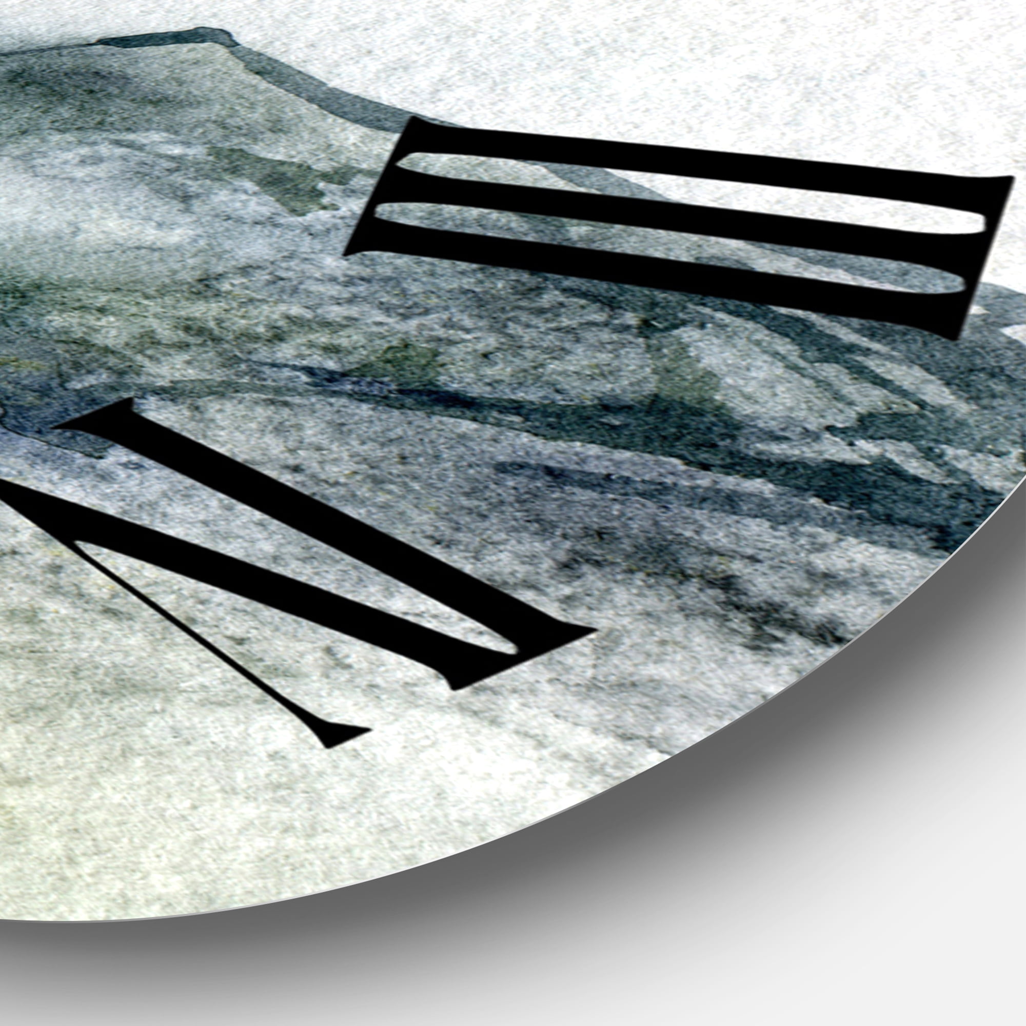 Designart 1 in Quartz Modern/Contemporary Wall Clock