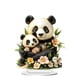 thumbnail image 2 of Adorno de panda para el Día de la Madre, acrílico 2D, para decoración de escritorio del hogar, 2 of 5