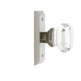 thumbnail image 3 of Nostalgic Warehouse Stuwal_Prv_234_Nk Waldorf Lead Crystal Privacy Door Knob Set - Nickel, 3 of 4