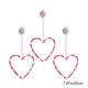 thumbnail image 3 of CaiYueKe 3 Pcs LED Curtain Lights for Bedroom Party Wedding Decoration Romantic String Lights Battery Operated Waterproof Fairy Lights Indoor Outdoor, 3 of 7
