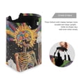 thumbnail image 3 of Yayeee Freestanding Laundry Hamper with Handle Collapsible Large Storage Basket for Clothes, Bright Skeleton, 3 of 7