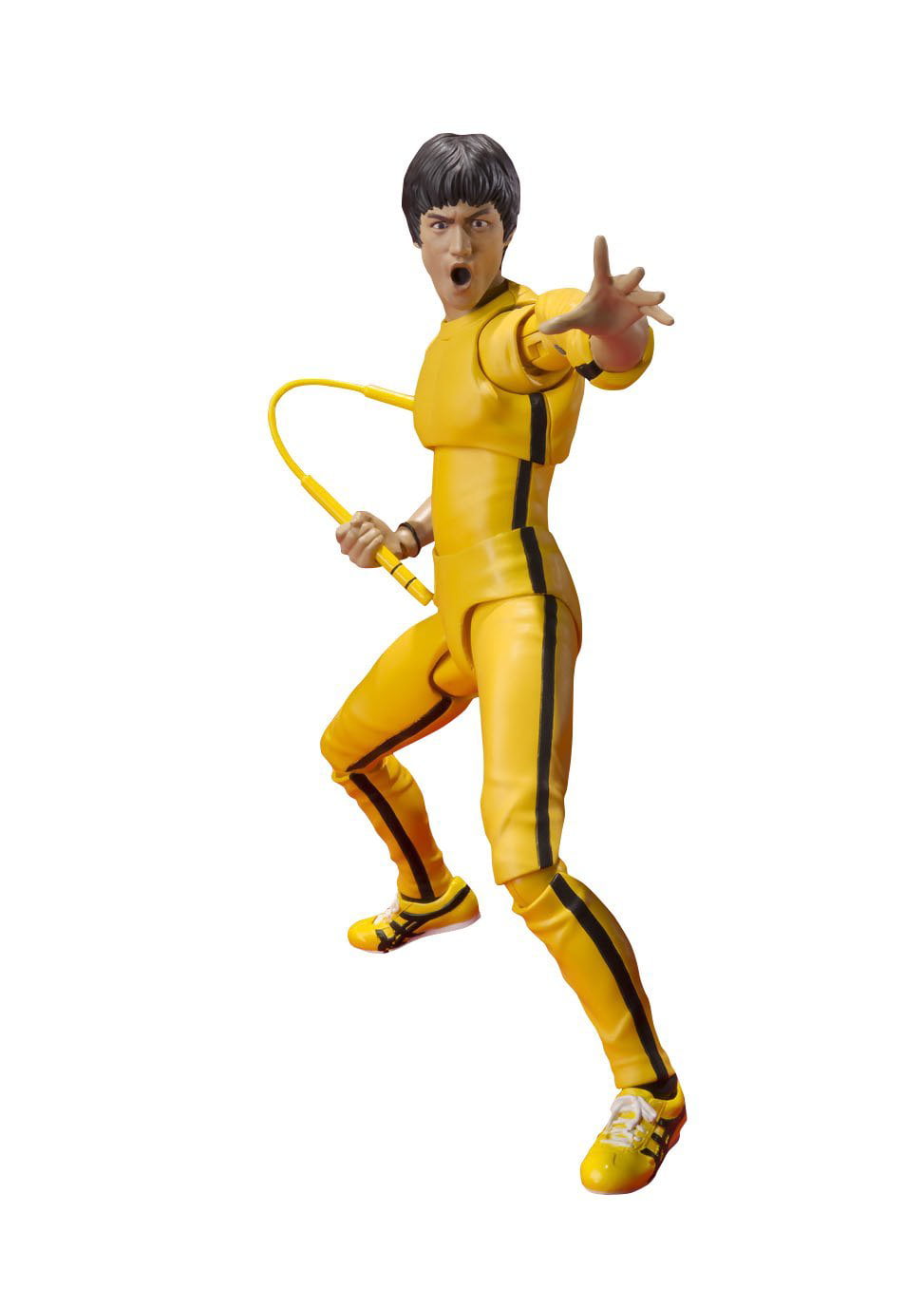 S H Figuarts Bruce Lee Action Figure Yellow Track Suit Walmart Com Walmart Com