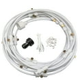 thumbnail image 4 of Sistema de nebulización para invernaderos, plantas de jardín para interiores y exteriores, flores, juego de riego, juego de 12 m, color blanco Inevent HA001762-03, 4 of 7