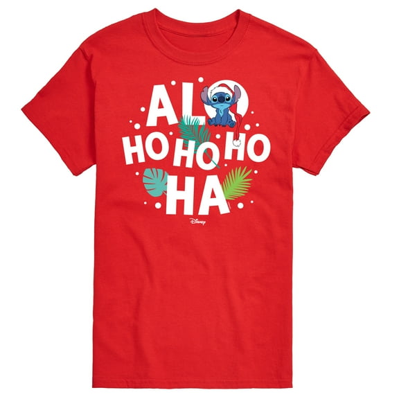 Lilo & Stitch - Alo Ho Ho Ho Ha - Men's Short Sleeve Graphic T-Shirt