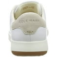 thumbnail image 2 of Cole Haan Women's Grandpro Tennis Leather Lace Ox Fashion Shoes (Optic White/Optic White, 9.5), 2 of 7