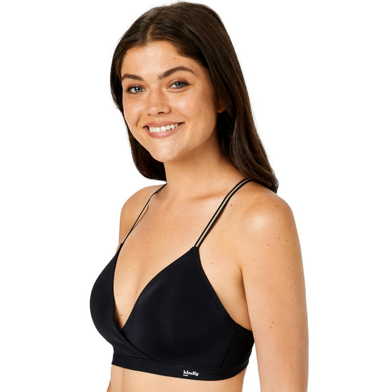 Kindly Yours Women's So Comfy Lightly Lined Micro Wire-Free Bra