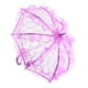 thumbnail image 5 of Paraguas de algodón de encaje nupcial para bodas, fiestas, bailes, accesorios de fotografía (púrpura), 5 of 14