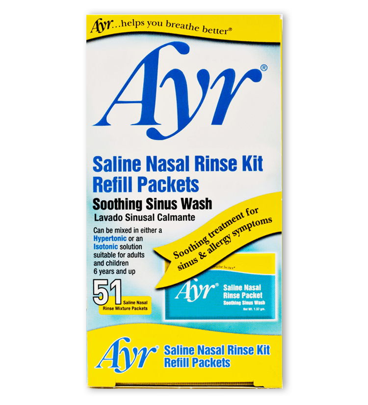 Ayr Rinse Kit Refill 51 Count