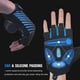 thumbnail image 4 of Manoplas para bicicleta Guantes de ciclismo Medio dedo Guantes de bicicleta Antideslizante Amortigua Abody Manoplas para bicicleta, 4 of 7