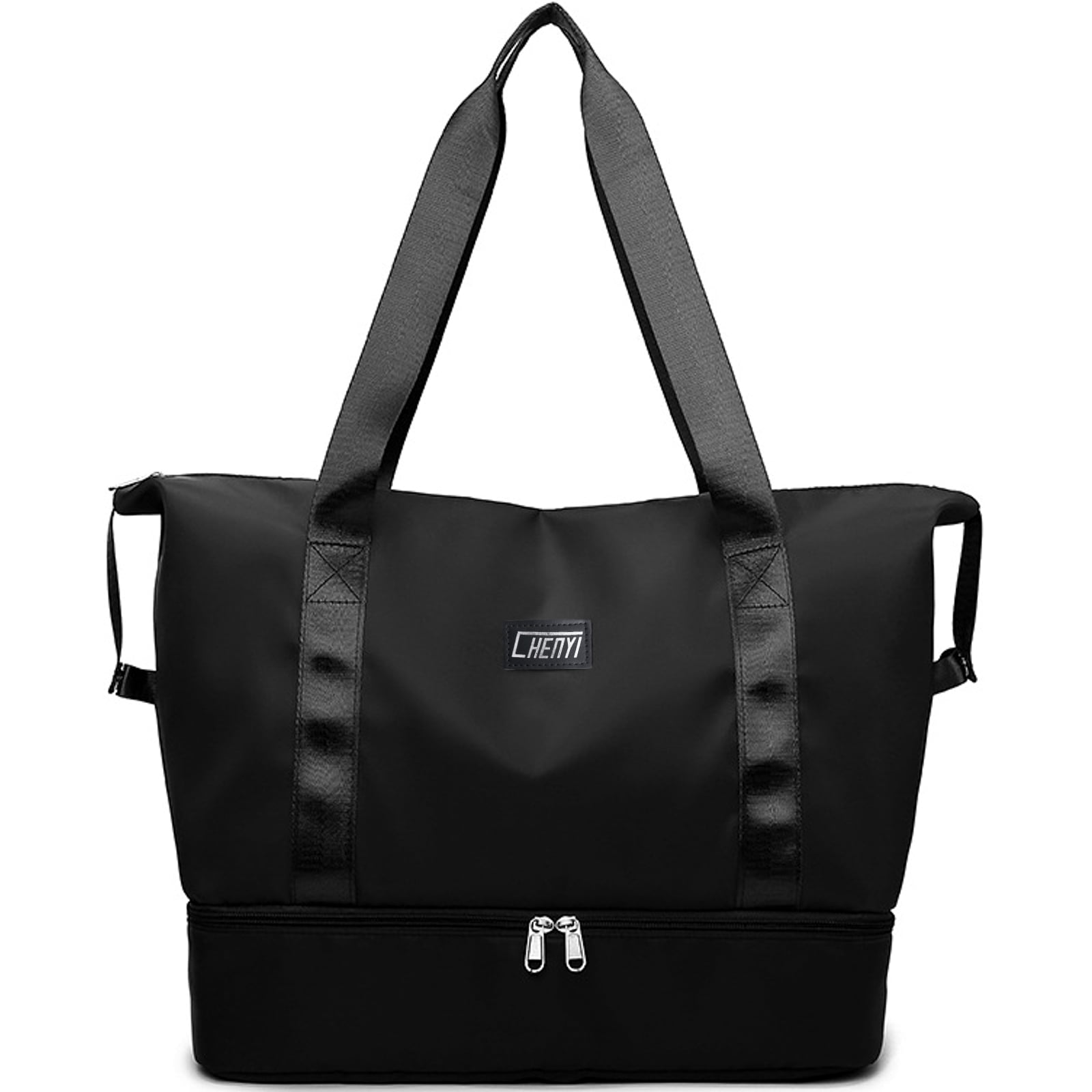 Travel Duffel Bag, Gym Tote Weekender Overnight Bag, Wet Dry Separation