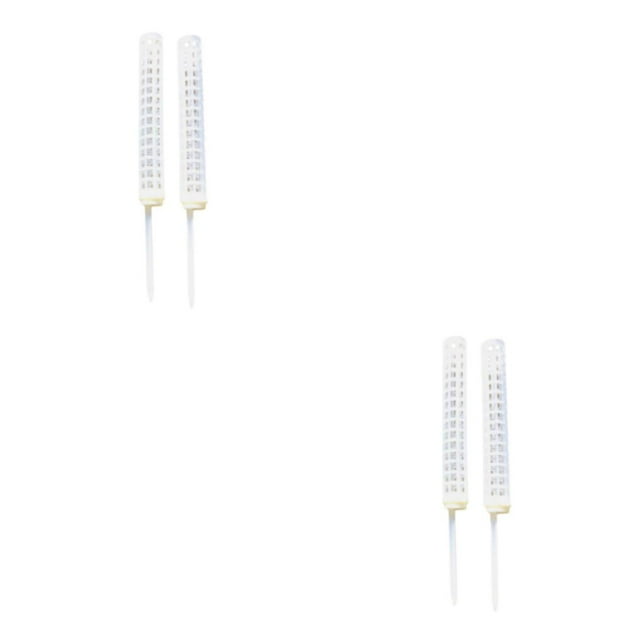 Transemion 2pack/lot Stackable Moss Pole For Plants Fillable For Plant Support Moss Pole Monstera Plant Support Monstera Moss Pole White 2Set