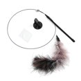 thumbnail image 3 of Juguetes para Gatos Ticfox Palo de Plumas con Ventosa, 3 of 12