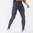 thumbnail image 2 of Wyobmus Men's Compression Pants Pockets Quick Drying Gym Leggings Stretchy Breathable Athletic Sports Baselayer Running Workout Basketball Training Pants Tights H-Gray, 2 of 9