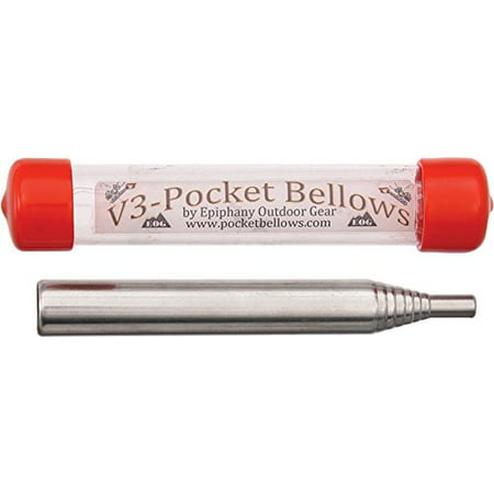Pocket Bellow Collapsible Fire ToolPocket Bellows is an ancient fire-starting technology, molded into a modern telescopic hand tool. Start.., By Epiphany Outdoor (Best Way To Start A Fire)