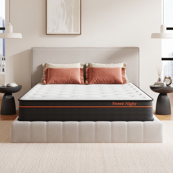 Sweetnight Twilight 10" Gel Memory Foam Mattress Hybrid Mattress, Full Mattress