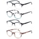 thumbnail image 1 of Gafas de lectura OLOMEE para mujer redondas +1,50, paquete de 4, 1 of 7