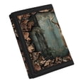 thumbnail image 2 of FUIALDOLG Camouflage Deer Trifold Card Wallet, Elastic Polyester Soft Slim Toddler Wallet for Children Daily Use and Outdoor Travel, 2 of 7