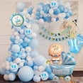 AYUQI Baby Shower Decorations Boy, Gender Reveal Blue Balloons Set, 'It