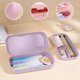 thumbnail image 4 of Large Capacity Double-layer Pencil Case For Elementary School Students Cartoons Multifunctional Pencil Case For Children Cute Cream Gel Pencil Case For Children, 4 of 6