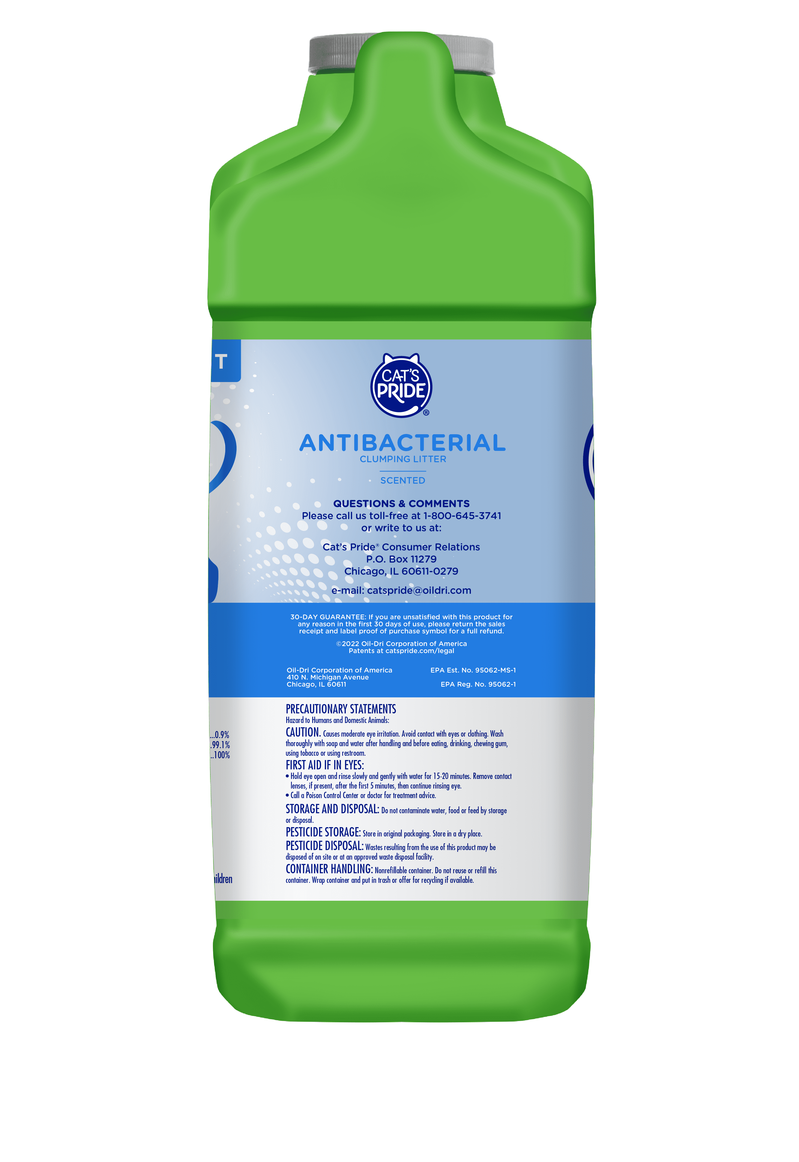 tobacco antibacterial Aroma Antibacterial Cat's Pride Antibacterial Scented Clumping