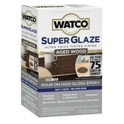 Aged Wood, Watco Super Glaze High Gloss Epoxy, 1 Quart Kit
