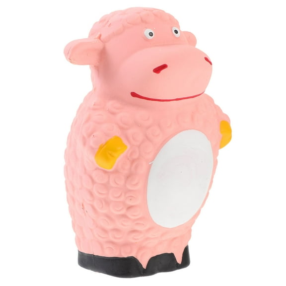 LABSERRON Puppy Teething Chew Toys Teething Training Toy Red 1Set for Small and Medium Sized Dogs 4.5x2.8x2.2in