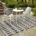 thumbnail image 3 of Mohawk Home Clemente Geo Outdoor Area Rug, Dark Grey, 8' x 10', 3 of 9
