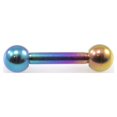 thumbnail image 3 of Mini straight Barbell Titanium 16 Gauge 6 mm length Perfect fit to eyebrow, 3 of 3