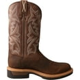 thumbnail image 4 of Men's Twisted X MLCA002 Lightweight Cowboy Work Boot Taupe/Brown Leather 14 D, 4 of 6
