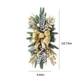 thumbnail image 3 of PPgejGEK 1pc Garland Stairs Front Door Decoration Christmas, Garland Decoration Front Door Stairs Decor Decorations and Pendants for All Seasons up to 30% off, 3 of 7