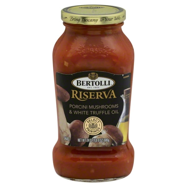 Bertolli® Riserva Select Pairings Porcini Mushrooms & White Truffle Oil