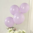 thumbnail image 2 of Efavormart 50 Pack Matte Pastel Purple Biodegradable Balloons, Round Eco-friendly Thick Latex Party Balloons - 12", 2 of 11