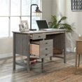 thumbnail image 4 of Pemberly Row Single Pedestal Desk in Engineered Wood-Mystic Oak Finish, 4 of 12