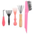 thumbnail image 1 of VERDANVERSE 5Pcs Mini Comb Cleaner for Dandruff and Grease Removal in Assorted Colors Compact Lightweight Design, 1 of 8
