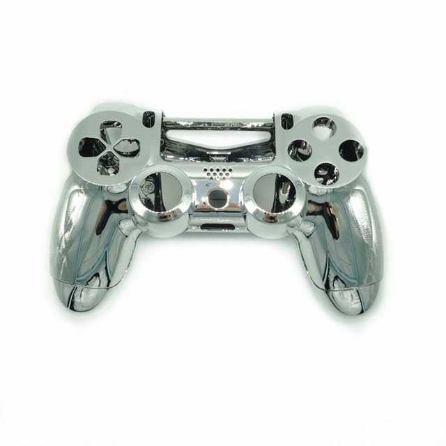 Carcasa + Botones Bala Color Plata MandaLibre Para PlayStation 4 Fat