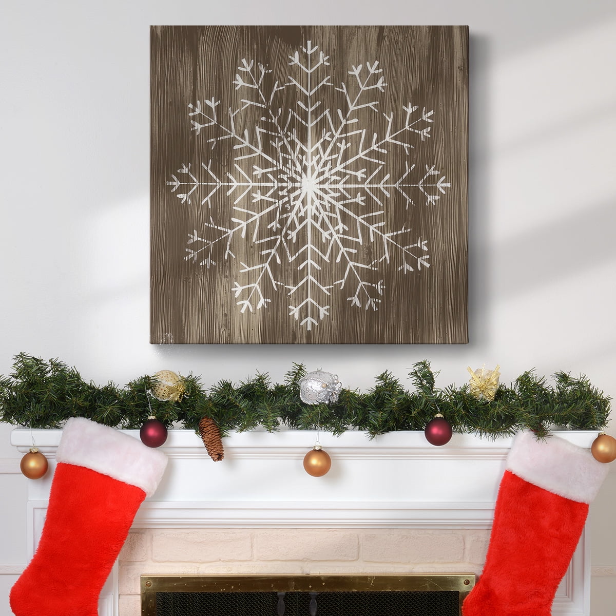 Barnwood Wonderland III- Gallery Wrapped Canvas