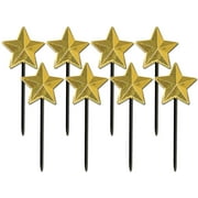 PMU Star Picks 3 Inches Gold Party Accessory Pkg/1