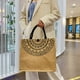 thumbnail image 3 of Bolso de hombro de viaje de ocio Retro para mujer bolso de compras con estampado geométrico bolsos de mano informales de gran capacidad para mujer, 3 of 9
