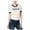 white, variant on Kid Dangerous Womens Feelings Graphic T-Shirt, White, X-Small