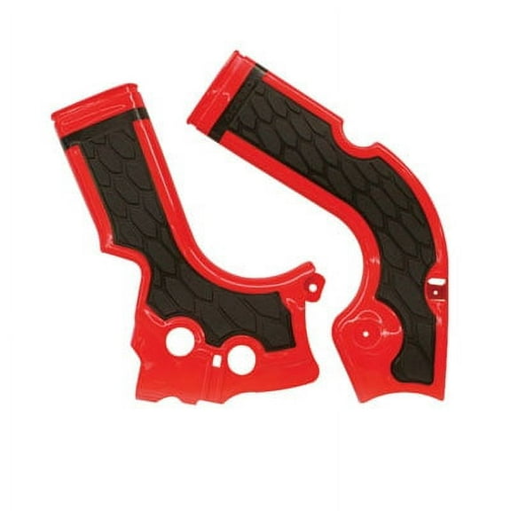 Acerbis X-Grip Frame Guards Red/Black for Honda CRF250R 2014-2017
