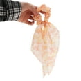 thumbnail image 5 of Unique Bargains 1 Pc Fashion Floral Hair Scrunchies Hair Ties Orange, Yellow, 5 of 5