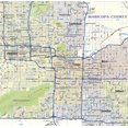 thumbnail image 4 of Topographics Phoenix Metro Area Laminated Street Map (72' x 54'), 4 of 4