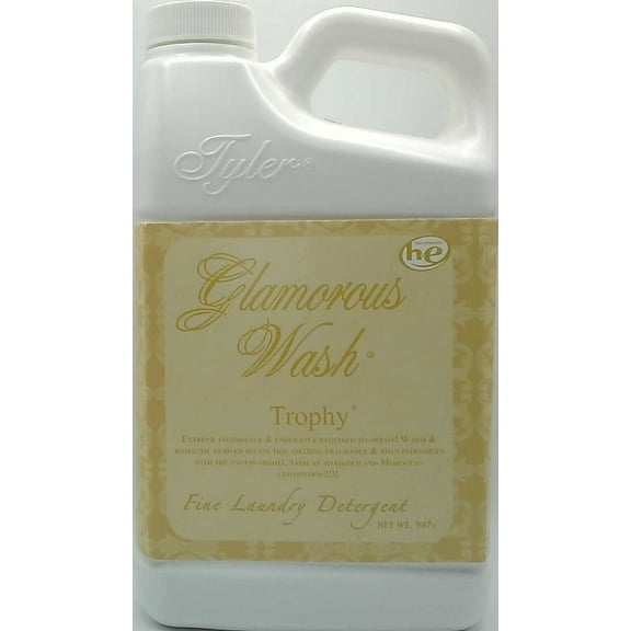 Tyler Candle Trophy Glamorous Wash Liquid Laundry Detergent, 12 Loads, 32 fl oz