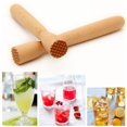 thumbnail image 2 of Wooden Muddler for Drinks, Wooden Masher, Crusher, Cocktail Muddler, Bar Tool, Ice Hammer Beige, 2 of 5